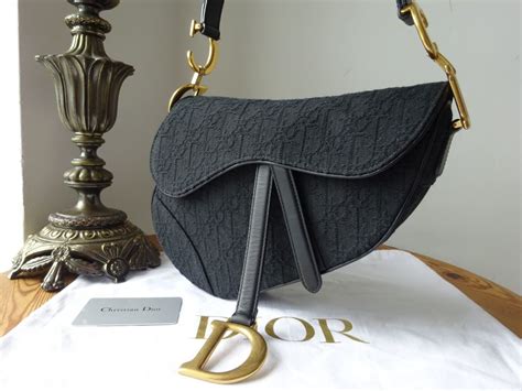 dior oblique saddle bag black|dior oblique saddle bag vintage.